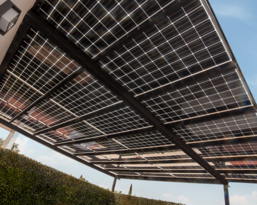 Pergola de Panel Solar